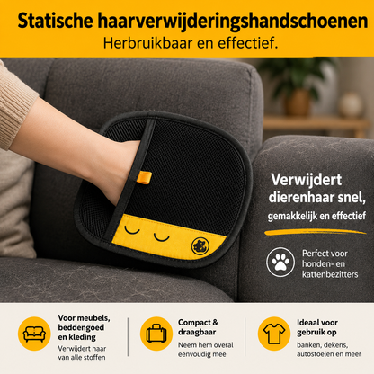 PawSwipe™ Herbruikbare Handschoen voor Huisdierhaar